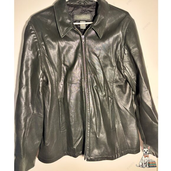 Banana Republic Jackets & Blazers - Vintage Banana Republic Leather Zip-Up Jacket